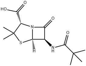 氨苄西林杂质J, 6489-58-3, 结构式