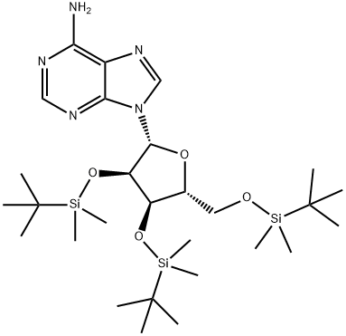 64911-28-0 2'',3'',5''-Tris-O-[(1,1-dimethylethyl)dimethylsilyl]adenosine