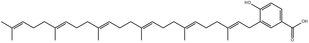 65848-03-5 3-hexaprenyl-4-hydroxybenzoic acid