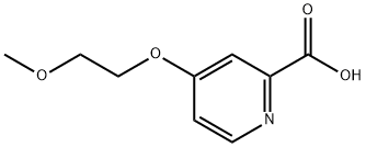 2-Pyridinecarboxylicacid,4-(2-methoxyethoxy)-(9CI)|663614-86-6