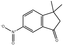 1H-Inden-1-one, 2,3-dihydro-3,3-dimethyl-6-nitro- Struktur