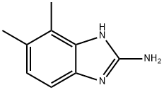 1H-Benzimidazol-2-amine,4,5-dimethyl-(9CI) Struktur