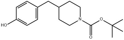 1-Piperidinecarboxylic acid, 4-[(4-hydroxyphenyl)methyl]-, 1,1-dimethylethyl ester