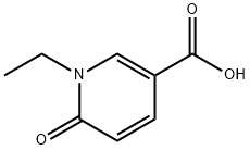 3-Pyridinecarboxylicacid,1-ethyl-1,6-dihydro-6-oxo-(9CI) Structure