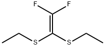 Ethene, 1,1-bis(ethylthio)-2,2-difluoro-,70387-18-7,结构式