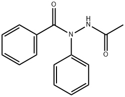 N'-acetyl-N-phenylbenzohydrazide Structure