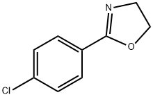4-氯苯基,4,5-二氢1,3恶唑烷, 7399-68-0, 结构式