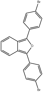 Isobenzofuran, 1,3-bis(4-bromophenyl)- Structure