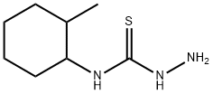 3-氨基-1-(2-甲基环己基)硫脲 结构式