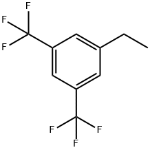 Benzene, 1-ethyl-3,5-bis(trifluoromethyl)-, 752244-58-9, 结构式