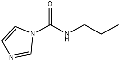 N-丙基-1H-咪唑-1-甲酰胺,75472-65-0,结构式
