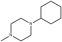 Piperazine, 1-cyclohexyl-4-methyl- Struktur