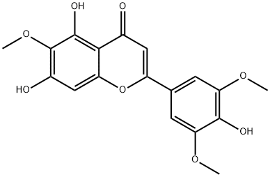 6-甲氧基苜蓿素, 76015-42-4, 结构式