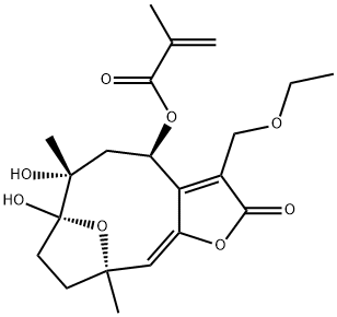 PIPTOCARPHIN F, 76215-53-7, 结构式