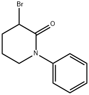 3-bromo-1-phenylpiperidin-2-one Structure