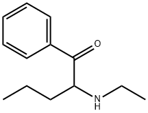 2-(乙基氨基)-1-苯基-1-戊酮 结构式