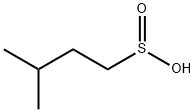 1-Butanesulfinic acid, 3-methyl- 化学構造式