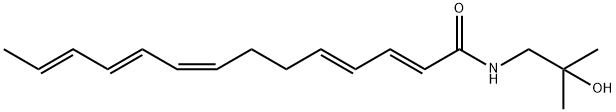 ヒドロキシ-γ-サンショオール 化学構造式
