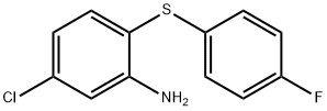 5-chloro-2-[(4-fluorophenyl)sulfanyl]aniline Structure