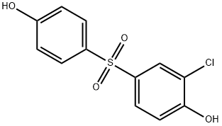 氯双酚S 结构式