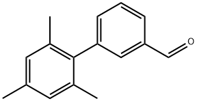 2',4',6'-三甲基-[1,1'-联苯]-3-甲醛,805250-20-8,结构式