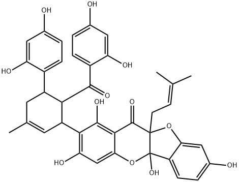 Sanggenone D Struktur