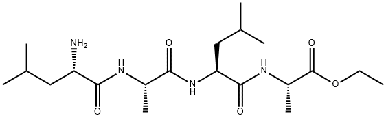 H-LEU-ALA-LEU-ALA-OET· HCL 结构式