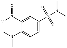 Benzenesulfonamide, 4-(dimethylamino)-N,N-dimethyl-3-nitro- Struktur