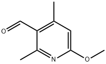 3-Pyridinecarboxaldehyde, 6-methoxy-2,4-dimethyl- Structure