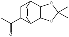 1-(3a,4,7,7a-Tetrahydro-2,2-dimethyl-4,7-ethano-1,3-benzodioxol-8-yl)ethanone,827624-38-4,结构式