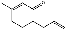 2-Cyclohexen-1-one, 3-methyl-6-(2-propen-1-yl)-|