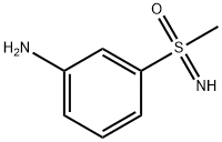 Benzenamine, 3-(S-methylsulfonimidoyl)- Structure