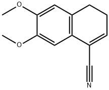 6,7-二甲氧基-3,4-二氢萘-1-甲腈,85221-58-5,结构式