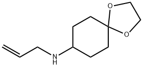 1,4-Dioxaspiro[4.5]decan-8-amine, N-2-propen-1-yl- Structure