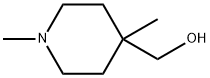 (1,4-dimethylpiperidin-4-yl)methanol Structure