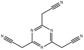 1,3,5-Triazine-2,4,6-triacetonitrile 结构式