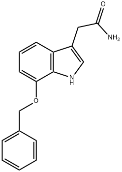1H-Indole-3-acetamide, 7-(phenylmethoxy)-