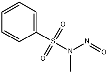 Benzenesulfonamide, N-methyl-N-nitroso- Structure