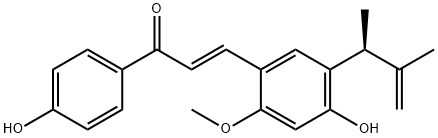 甘草查尔酮 E, 864232-34-8, 结构式