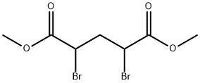 2,4-二溴戊二酸二甲酯,869-09-0,结构式