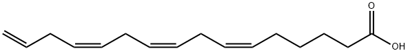 6,9,12,15-Hexadecatetraenoic acid, (6Z,9Z,12Z)- Structure