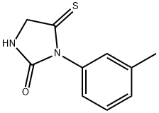 Hydantoin,  2-thio-3-m-tolyl-  (2CI),872823-63-7,结构式