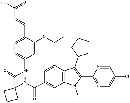 化合物 BI-207524 结构式