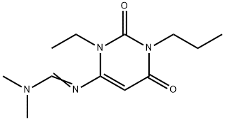 Methanimidamide, N'-(3-ethyl-1,2,3,6-tetrahydro-2,6-dioxo-1-propyl-4-pyrimidinyl)-N,N-dimethyl-