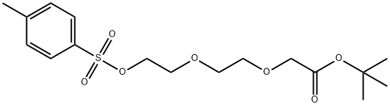 Tos-PEG3-CH2CO2tBu Struktur