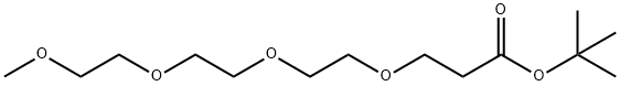 m-PEG4-t-butyl ester Struktur