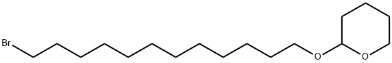 2H-Pyran, 2-[(12-bromododecyl)oxy]tetrahydro- 化学構造式