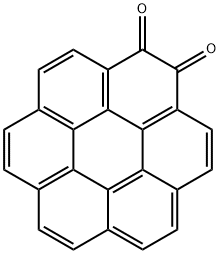 1,2-Coronenedione,88889-40-1,结构式