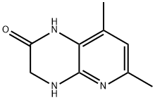 Pyrido[2,3-b]pyrazin-2(1H)-one, 3,4-dihydro-6,8-dimethyl- Structure