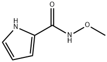 1H-Pyrrole-2-carboxamide, N-methoxy- Struktur